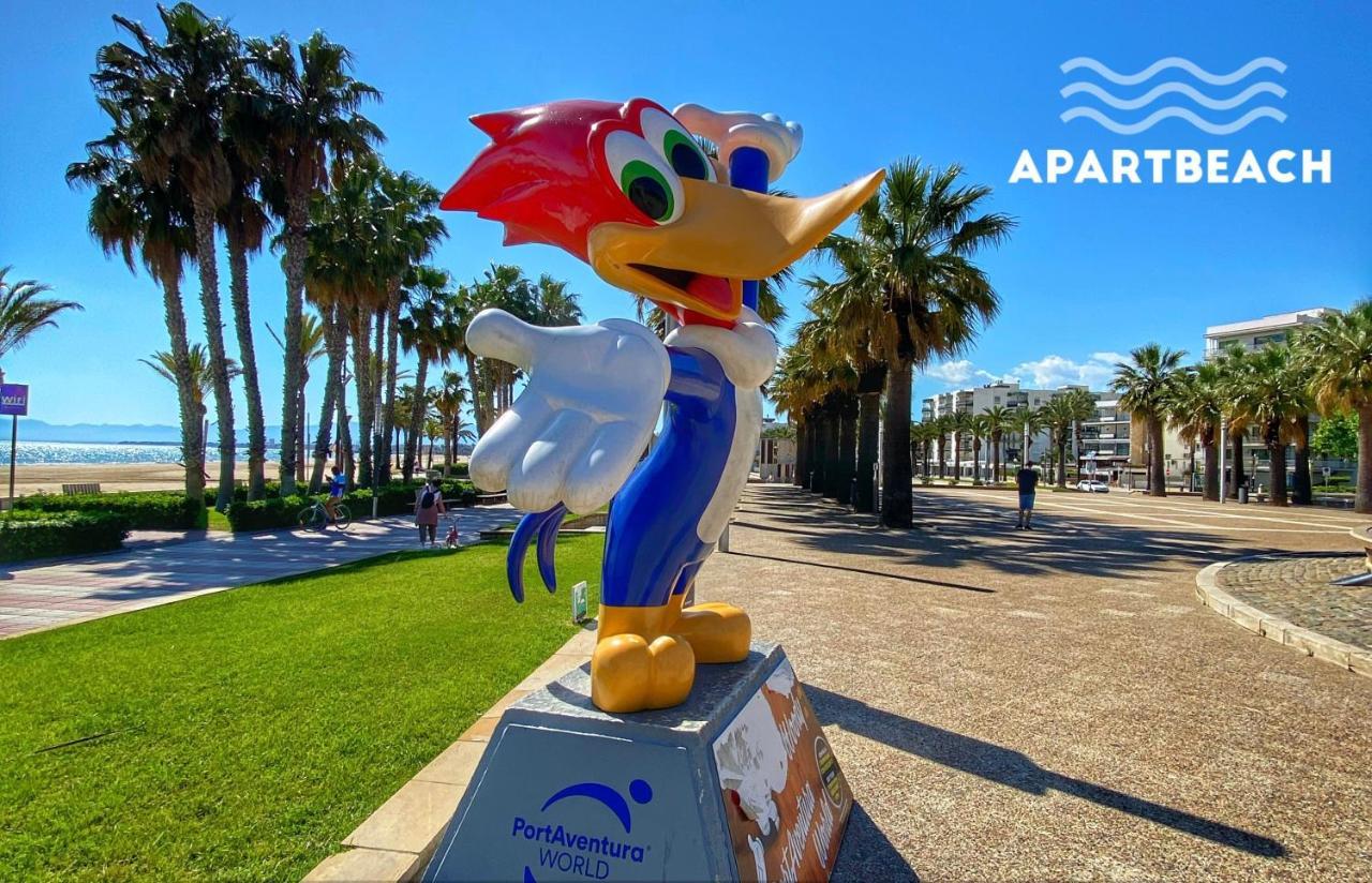 Apartbeach Novelty 3º Frente Playa Y Gran Terraza Salou Dış mekan fotoğraf